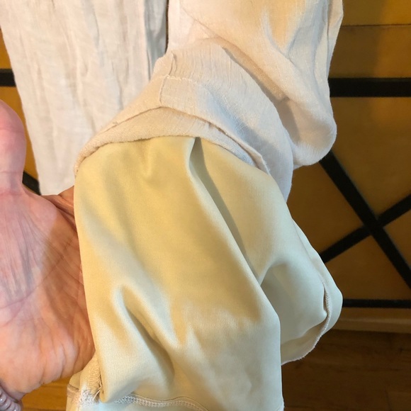 Armani Exchange Women’s Soft Pink Casual Lined Pants Beach Vacay Travel, Size 2X - Picture 3 of 4